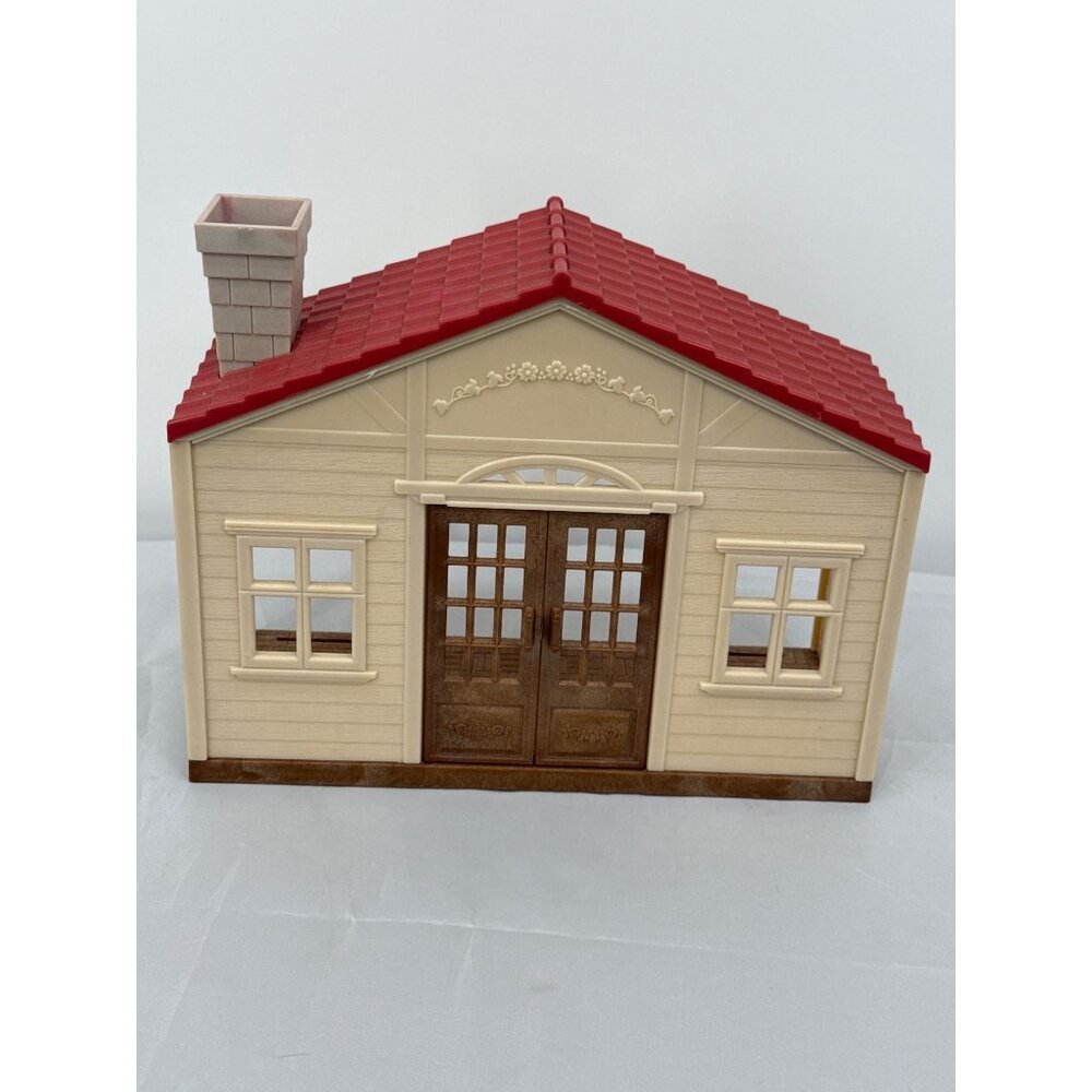 Calico Critters Red Roof Country Home Dollhouse Structure